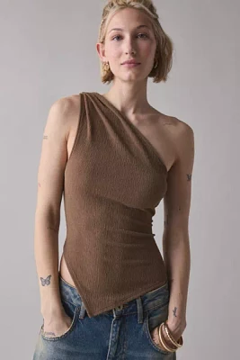 Urban Renewal Remnants Twisted One-Shoulder Asymmetrical Top