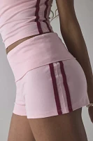 Out From Under Bec Stripe Foldover Micro Short