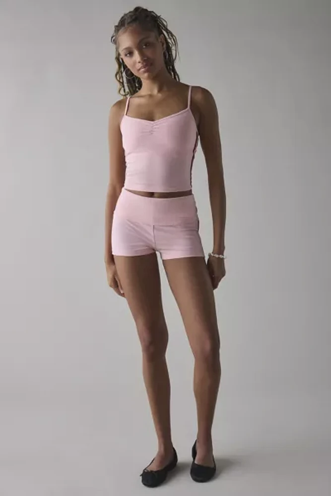 Out From Under Bec Stripe Foldover Micro Short