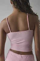 Out From Under Bec Pinch Front Stripe Fitted Cami