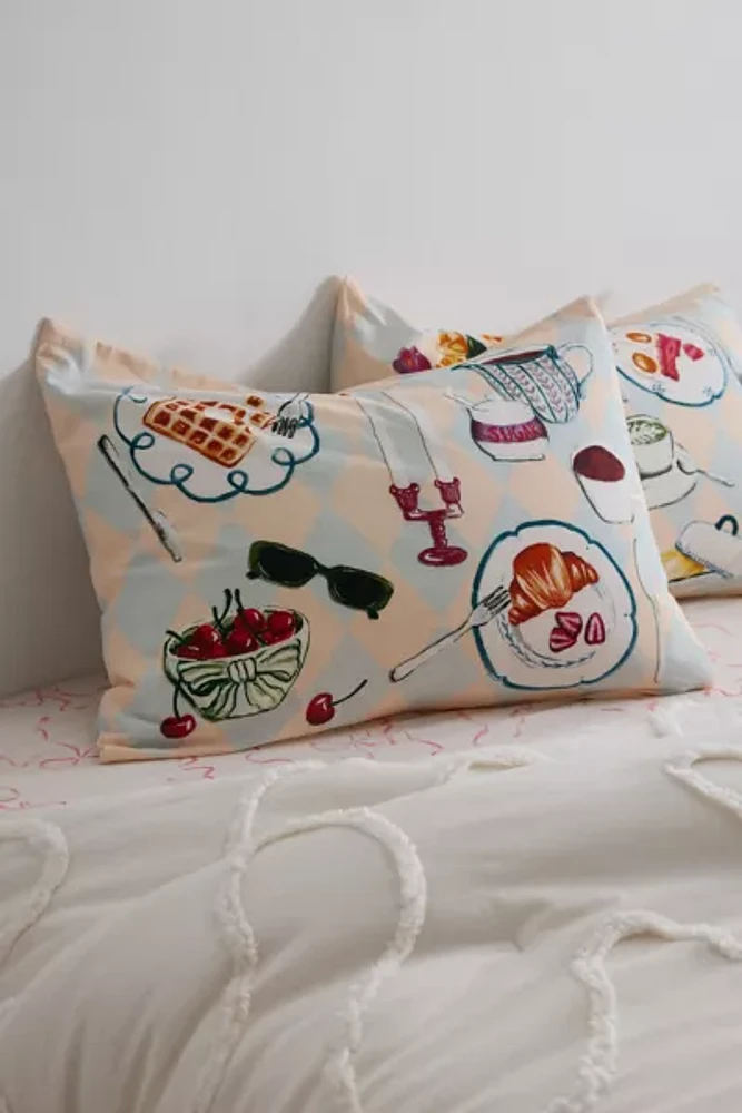 Tablescape Patterned Sham Set