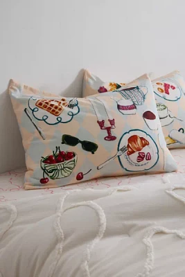 Tablescape Patterned Sham Set
