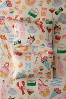 Seaside Weekend Patterned Sham Set