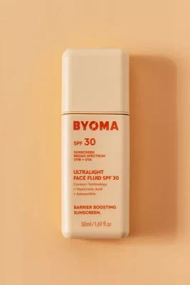 BYOMA Ultra-Lightweight Face Fluid SPF 30 Sunscreen