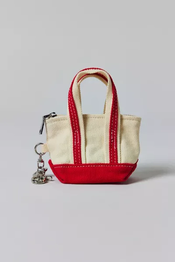 BDG Mini Tote Bag Charm Keychain