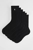 Polo Ralph Lauren Performance Crew Sock 6-Pack