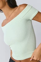 Out From Under Days Off Seamless Knit Off-The-Shoulder Top