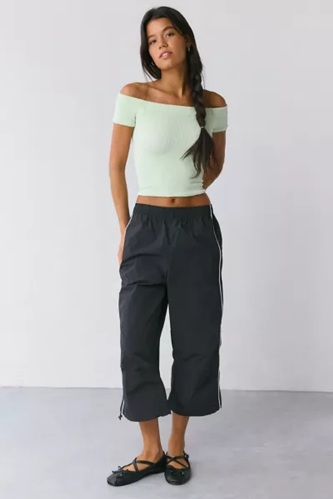 Out From Under Days Off Seamless Knit Off-The-Shoulder Top
