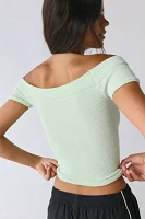Out From Under Days Off Seamless Knit Off-The-Shoulder Top