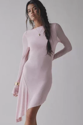 CAMPBELL&KRAMER X ReMADE By UO Exclusive Demeter Boatneck Mini Dress