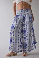 Out From Under Beachy Keen Smocked Wide Leg Crop Pant