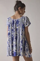 Out From Under Amara Cotton-Blend Slip Mini Dress