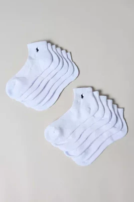 Polo Ralph Lauren Casual Quarter Sock 6-Pack