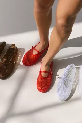 Intentionally Blank Classy Jelly Mary Jane Flat