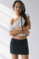 Out From Under Bec Super Low Rise Micro Skort