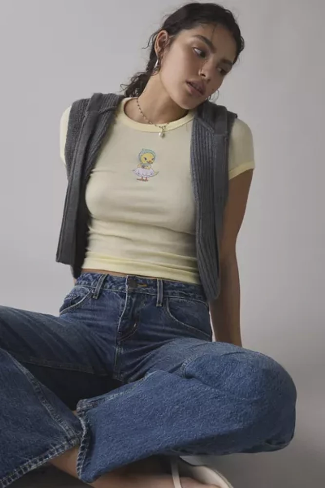 BDG Too Perfect Sweet Baby Animal Graphic Tee