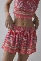 BDG Marcy Halter Tie-Back Crop Top & Mini Skirt Set