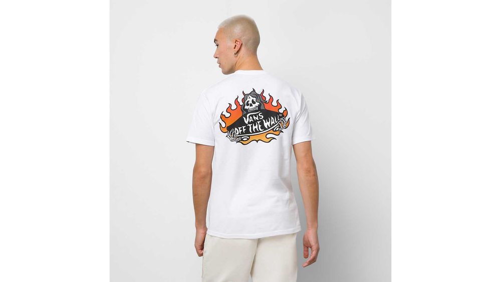 Fuego Skeleton Logo T-Shirt