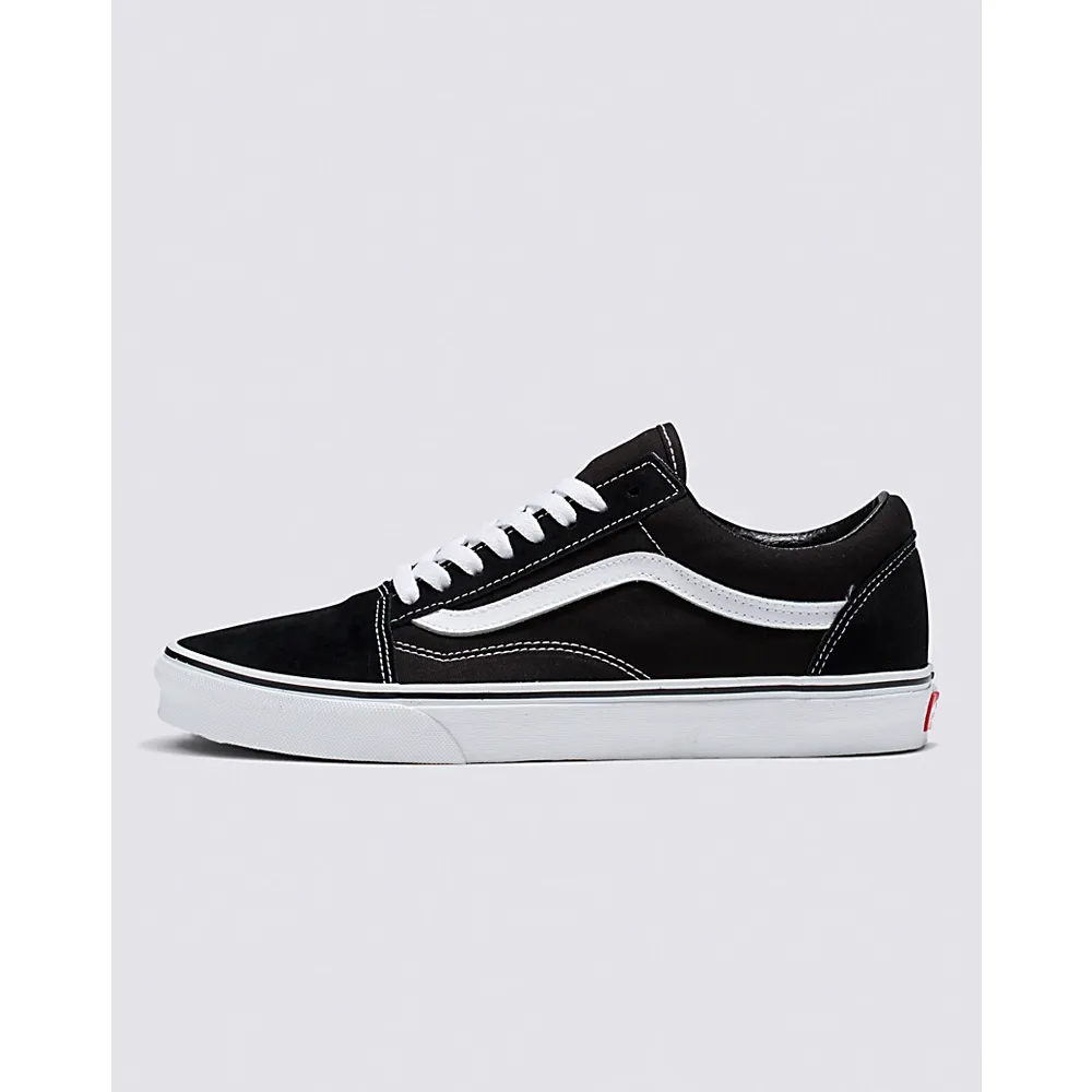 Vans | Old Skool Wide Black/True White Classics Shoe