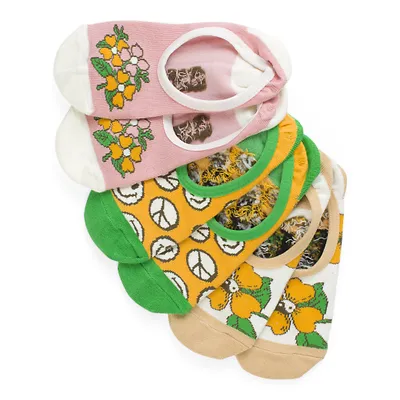 Kids Flower Tide Canoodle Sock 3-Pack