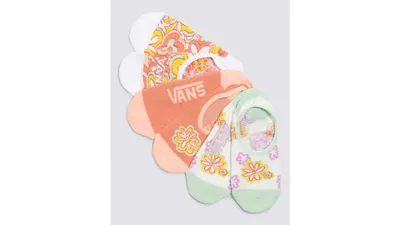 Psychedelic Floral Canoodle 3 Pack Sock Size 6.5-10