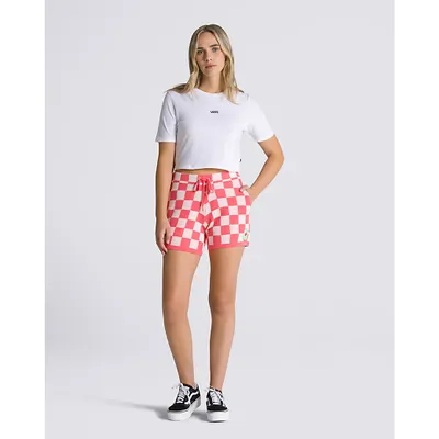 Fruity Fun Checkerboard Knit Shorts