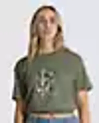 Crystal Skull Tie Tee