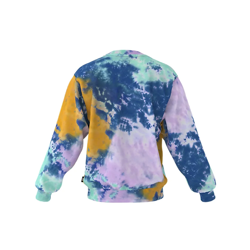 Fresh Pair Tie Dye Pullover Crew Sweatshirt