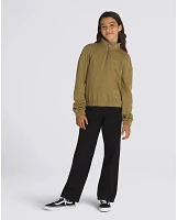 Kids Half Zip Mock Pullover