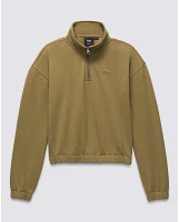 Kids Half Zip Mock Pullover