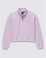 Kids Half Zip Mock Pullover