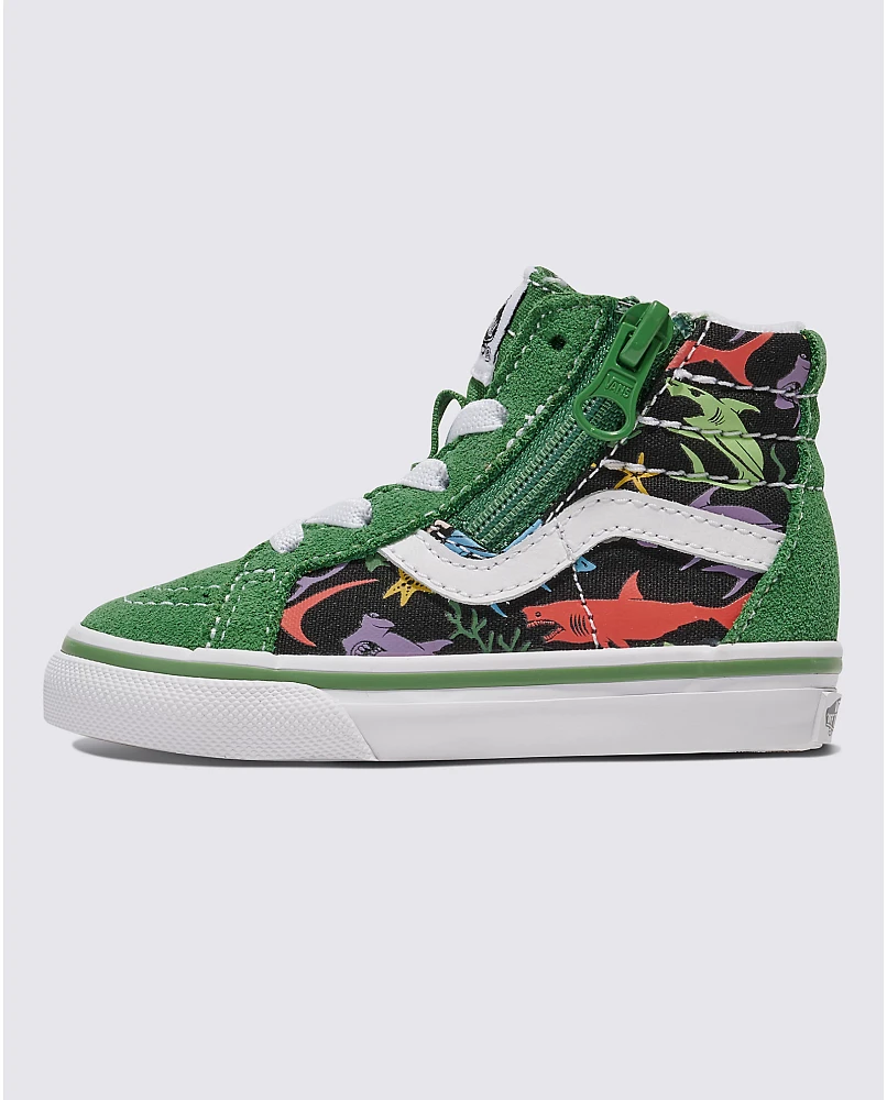 Toddler Sk8-Hi Reissue Side Zip Shark Shoe