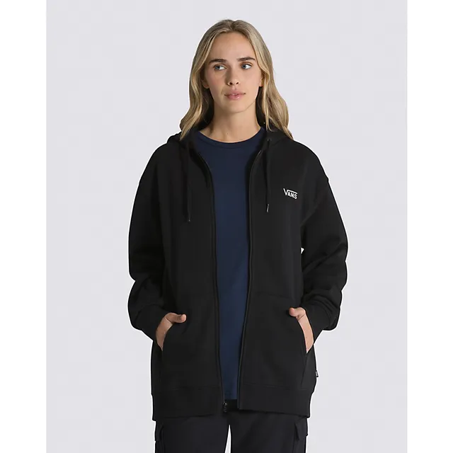 Vans Seasonal Full Zip Hoodie (Black) Men's Medium