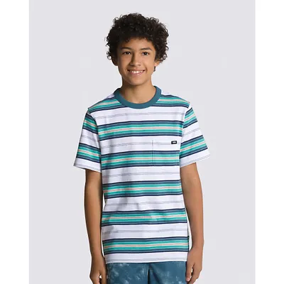 Kids Rail Slide Stripe Knit Shirt