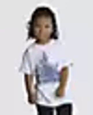 Little Kids Reflective Checkerboard Flame T-Shirt