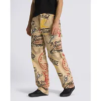 VANS Drill Chore Loose Carpenter Canvas Printed Pants