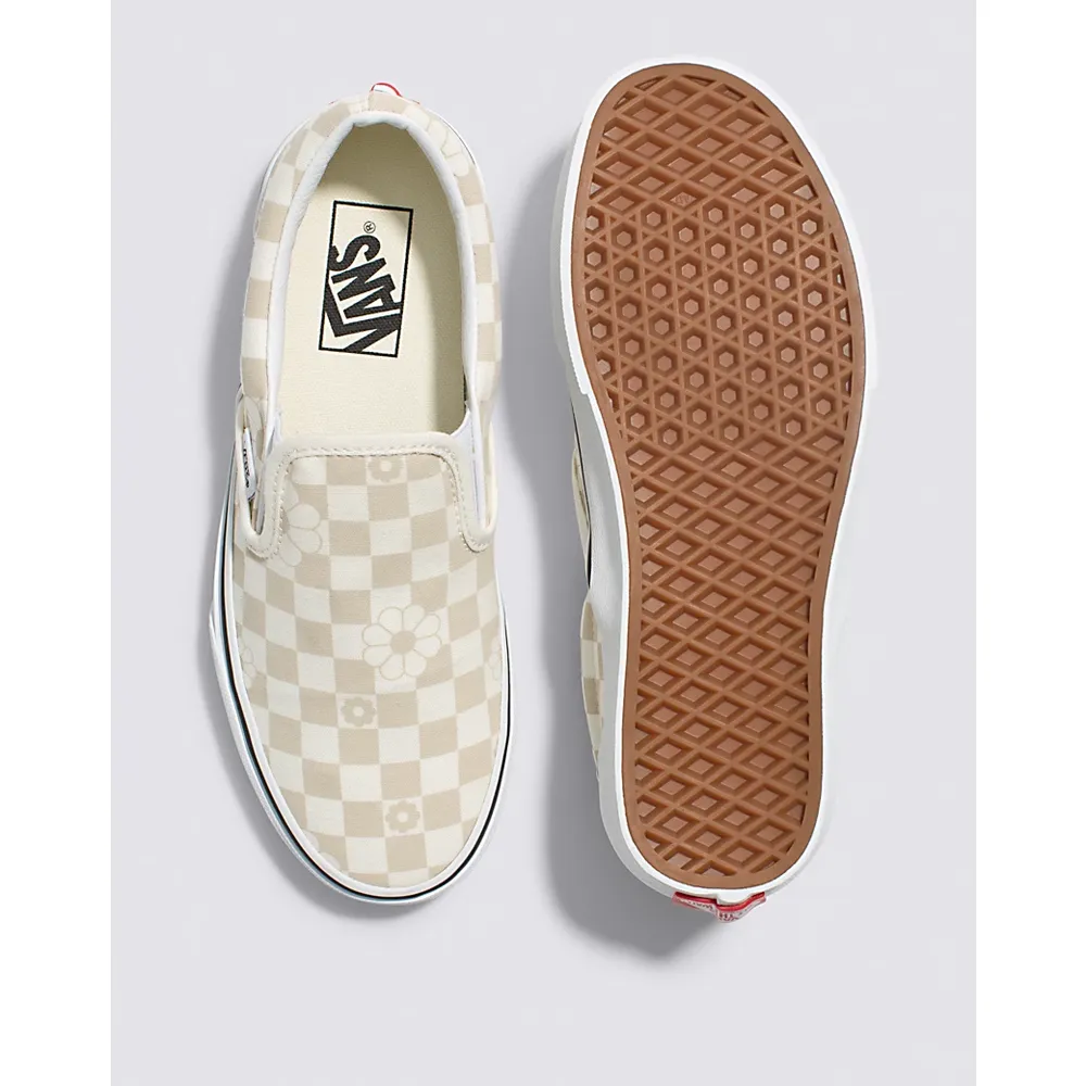 Classic Slip-On Floral Check Shoe