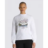 Off The Wall Springs Long Sleeve Mock Neck T-Shirt