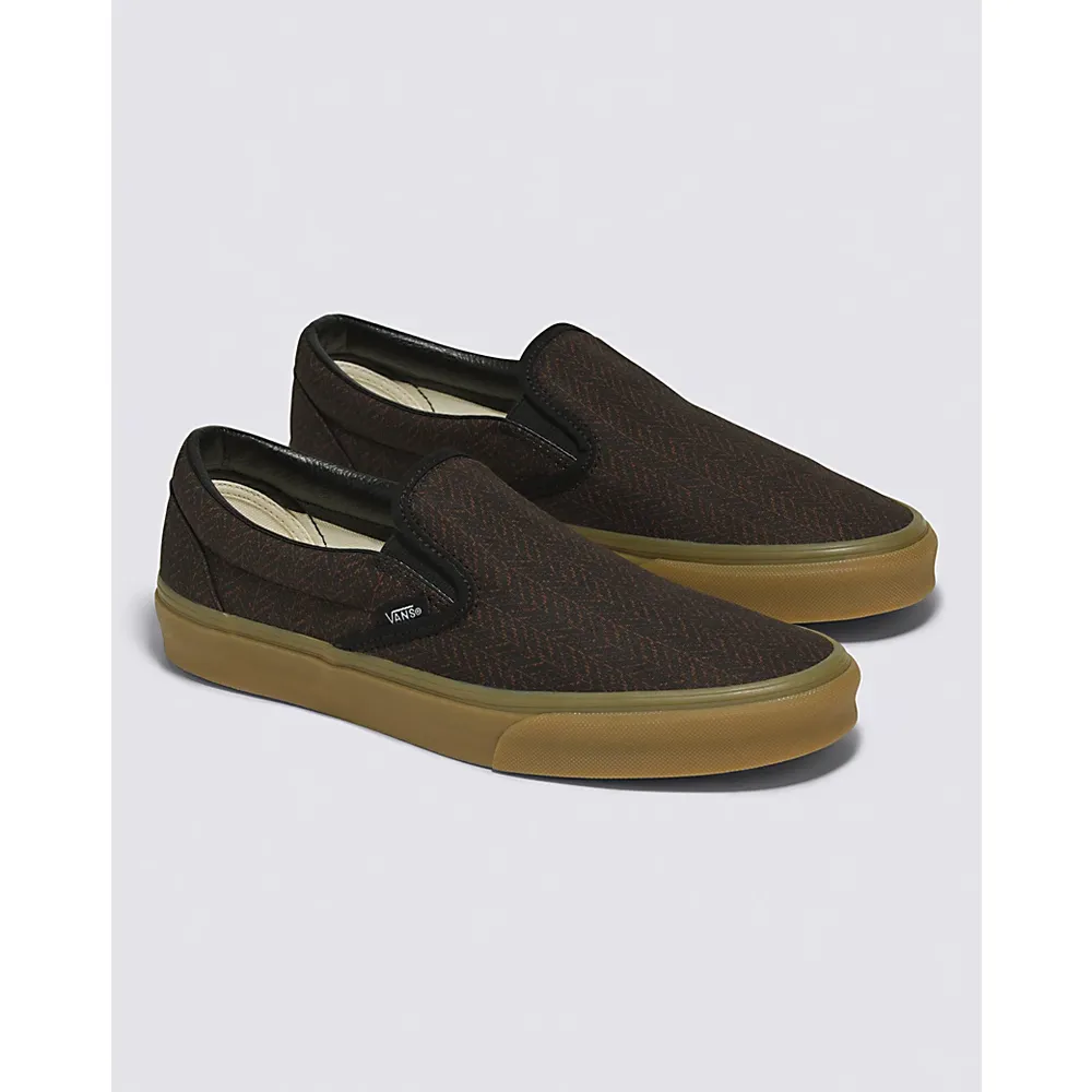vans herringbone slip on