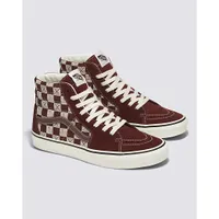 Sk8-Hi Stitch Checkerboard Shoe