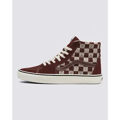 Sk8-Hi Stitch Checkerboard Shoe