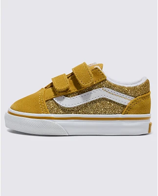 Toddler Old Skool V Glitter Shoe