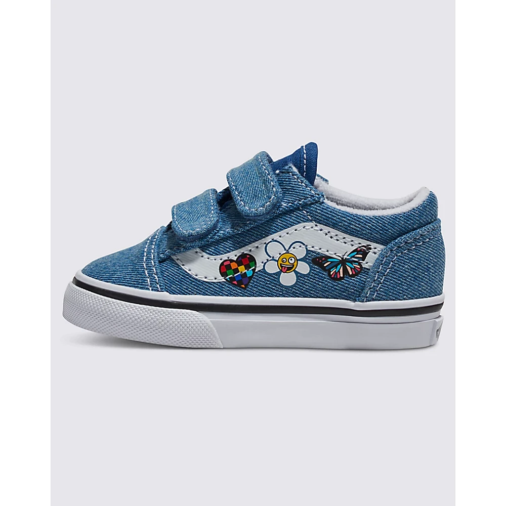 Toddler Old Skool V Denim Shoe