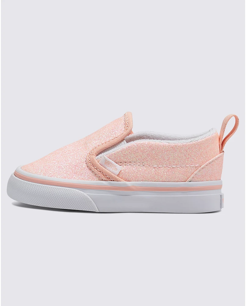 Toddler Slip-On V Glitter Shoe