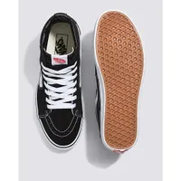 Vans | Sk8-Hi Black/Black/White Classics Shoe