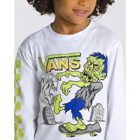 Little Kids Haunted House Of Vans Glow Long Sleeve T-Shirt