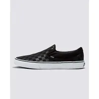 Vans | Classic Checkerboard Slip-On Black/Black Shoe