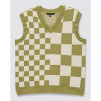 Courtyard Checker Sweater Vest