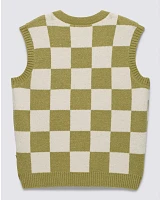 Courtyard Checker Sweater Vest