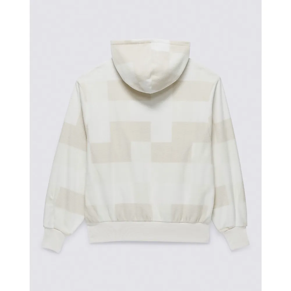 Winter Checker Bloussant Pullover Hoodie